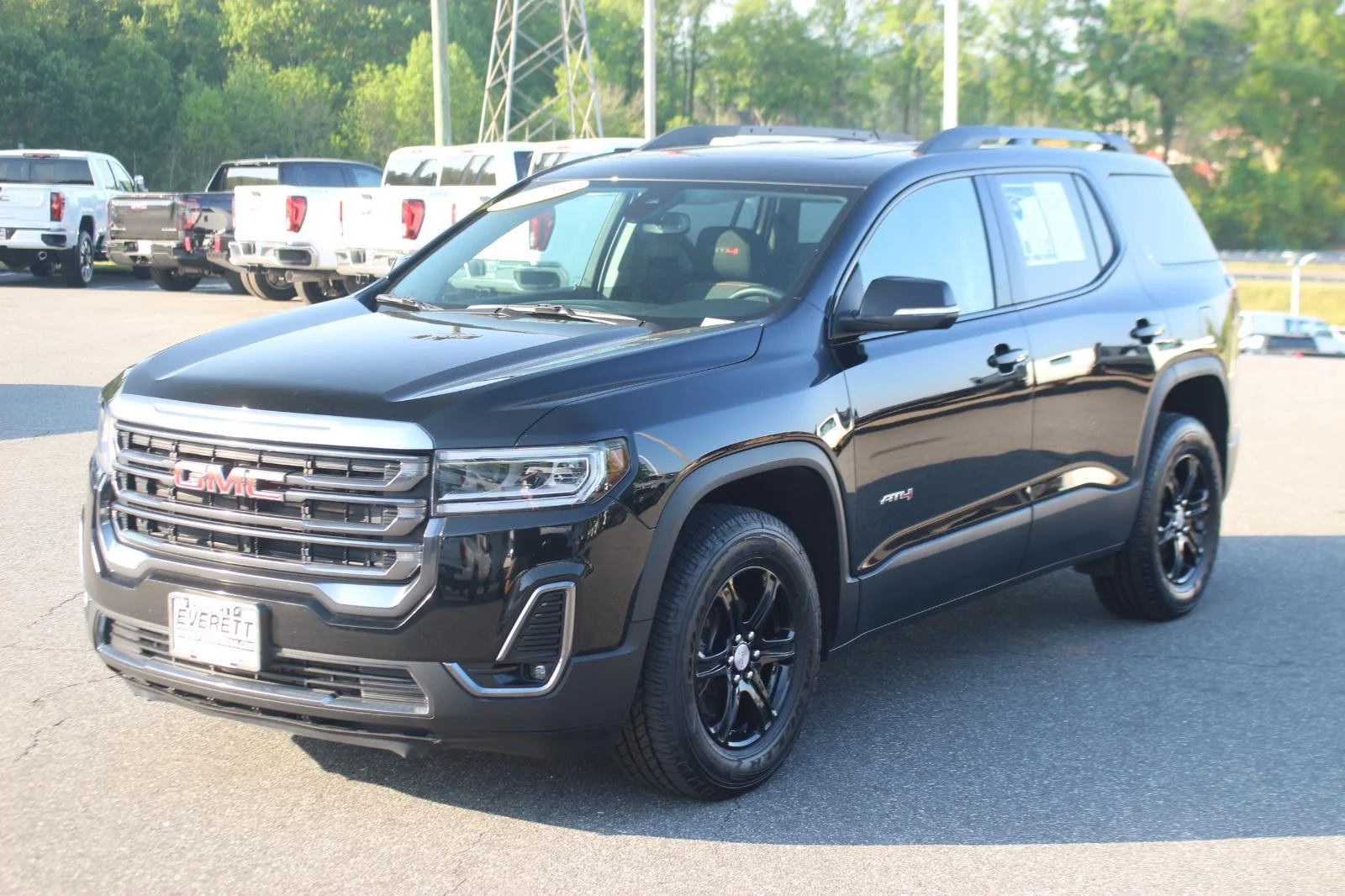 Used 2023 Ebony Twilight Metallic GMC AT4 image 3