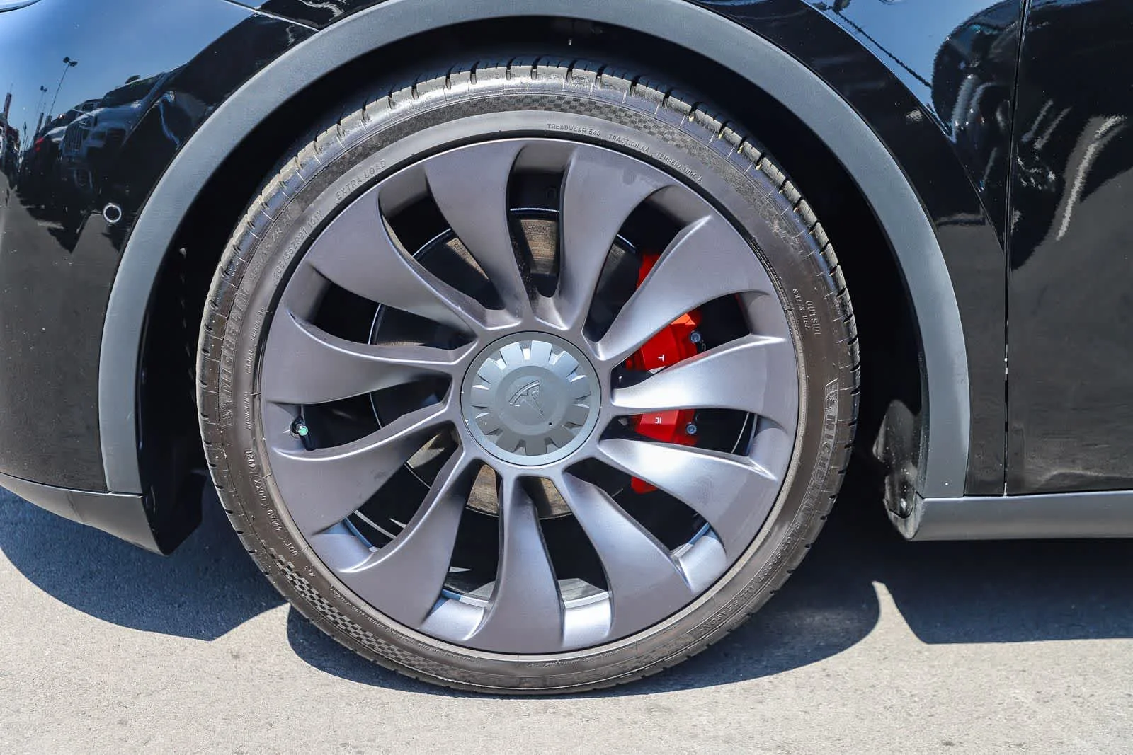 Used 2021 White Tesla Performance image 9