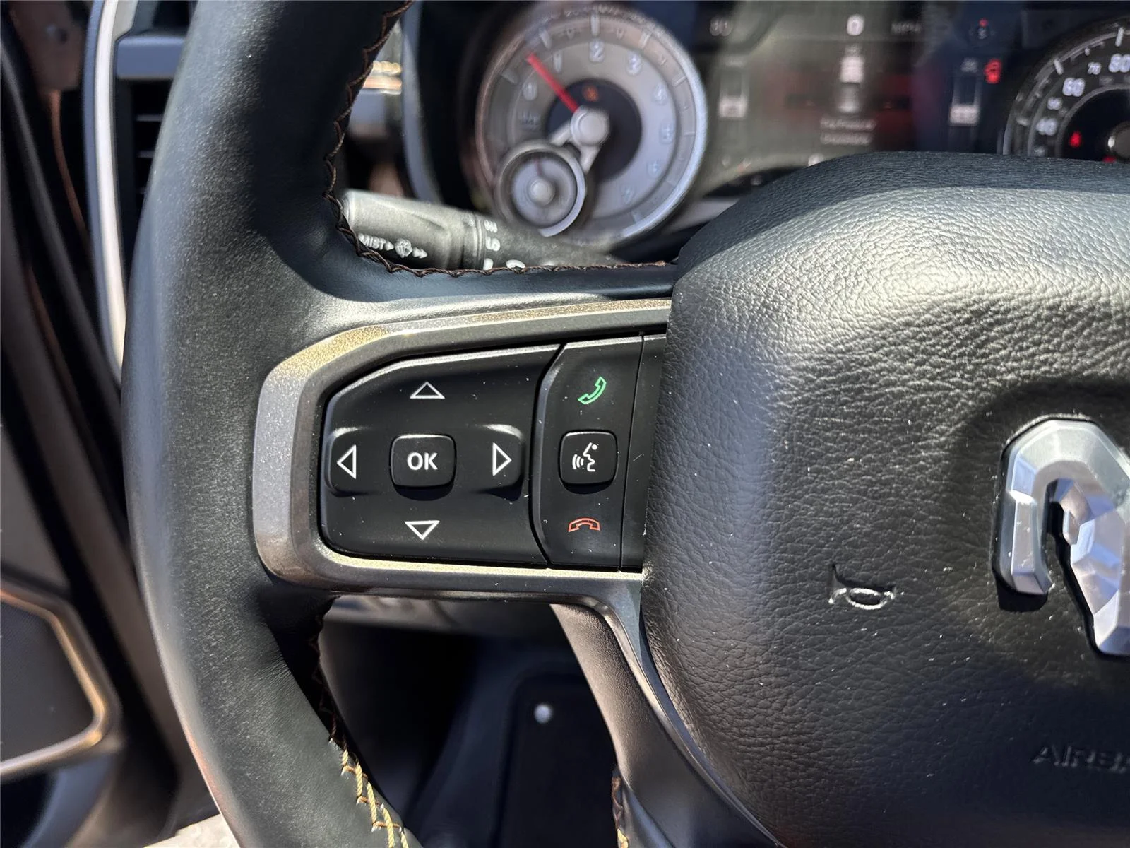 Used 2019 Diamond Black Crystal Pearlcoat Ram Longhorn image 21