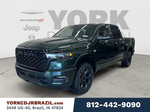 New 2026 Serrano-Green Metallic Exterior Paint RAM Big Horn/Lone Star image 1