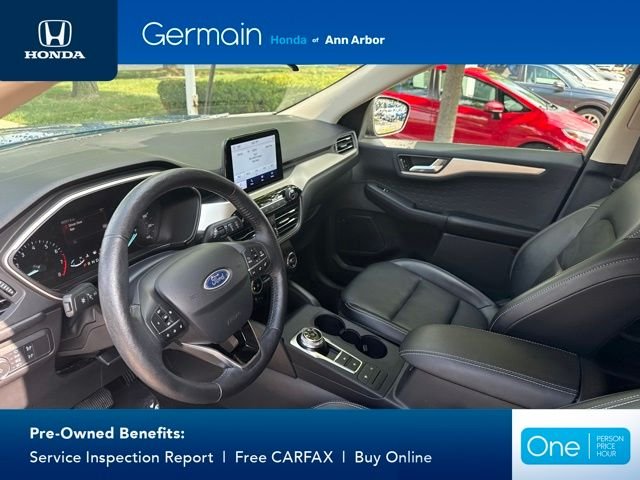 Used 2020 Green Metallic Ford SEL image 16