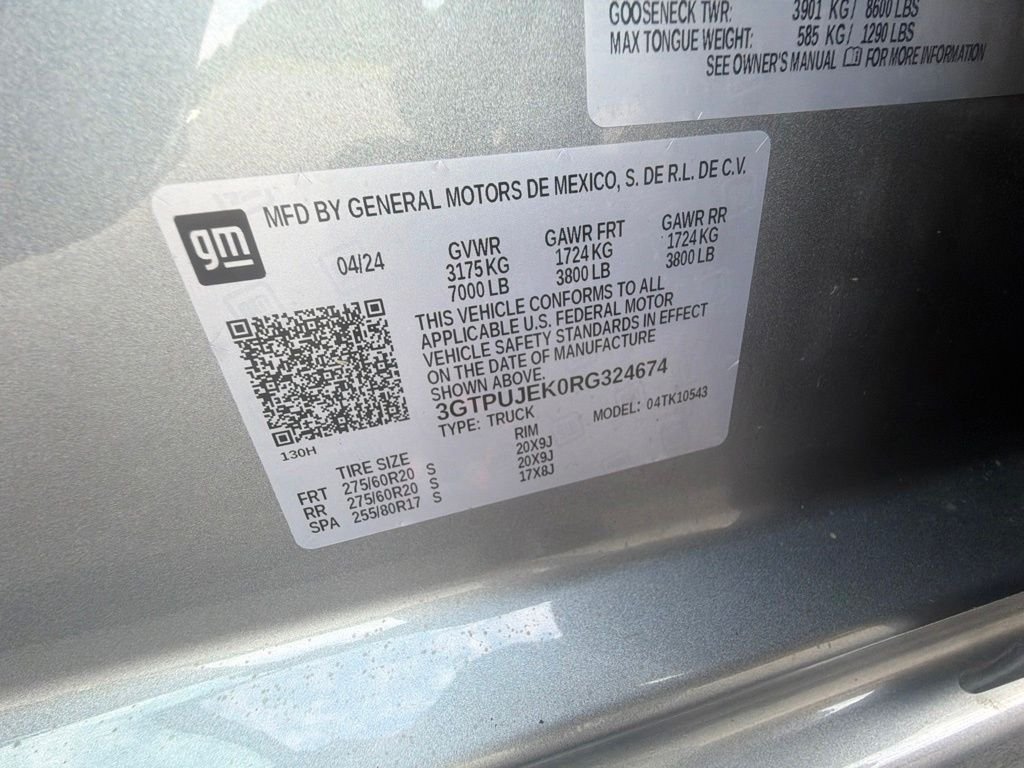 Used 2024 Silver GMC Elevation image 52