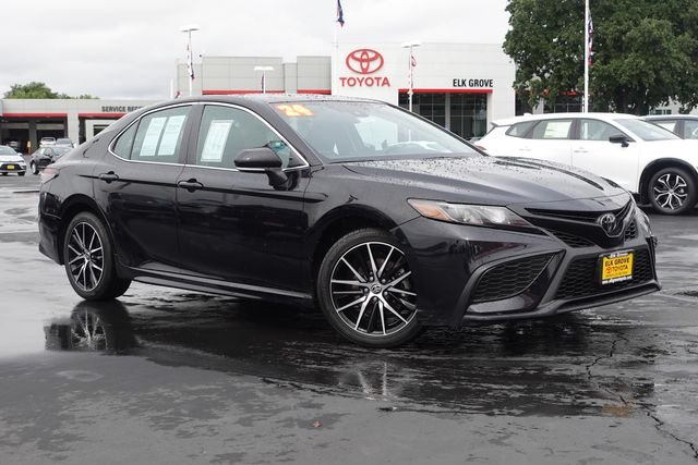 Certified Used 2024 Black Toyota SE image 7