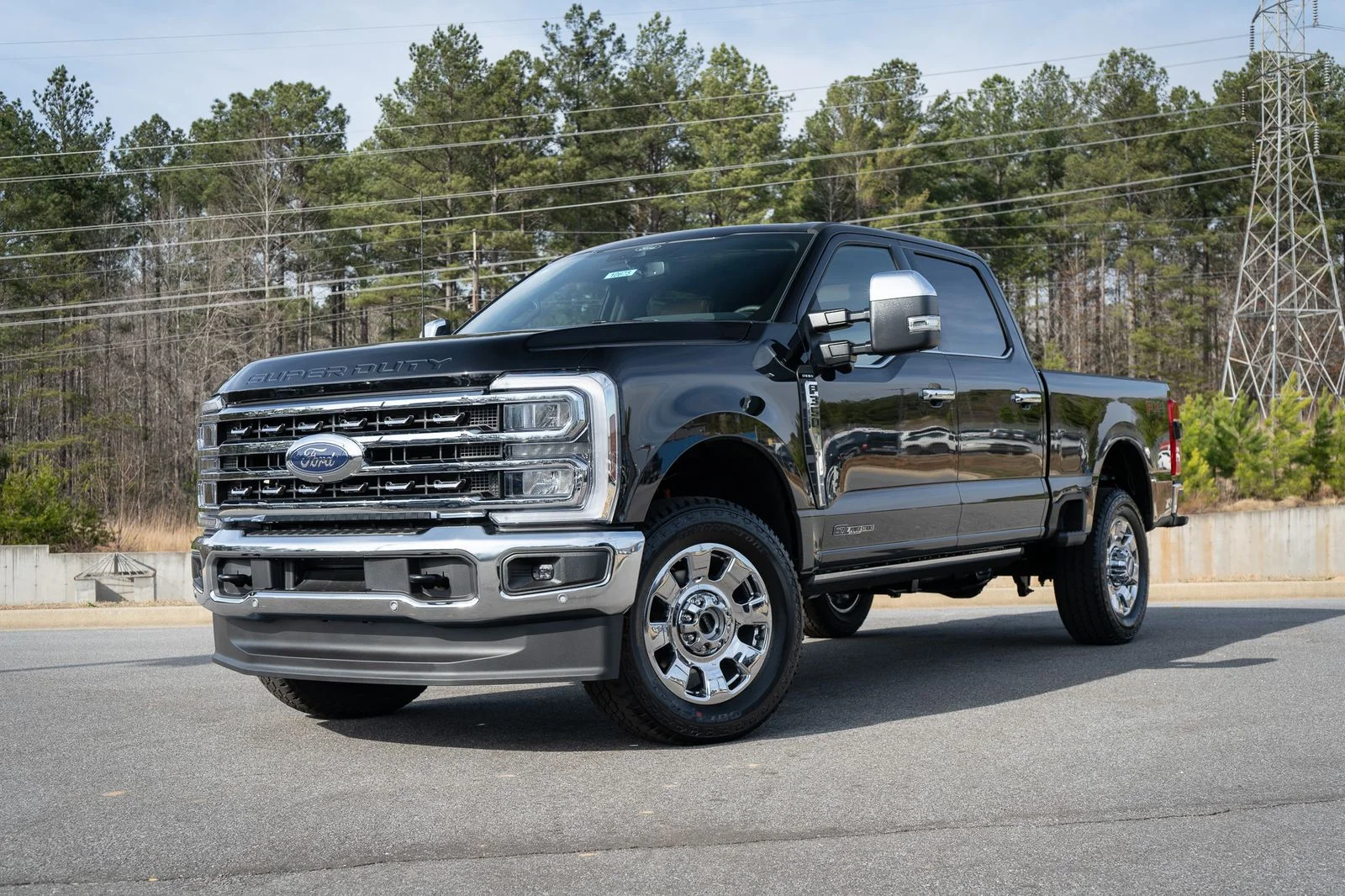 New 2026 Agate Black Metallic Ford F-350® Lariat® image 2