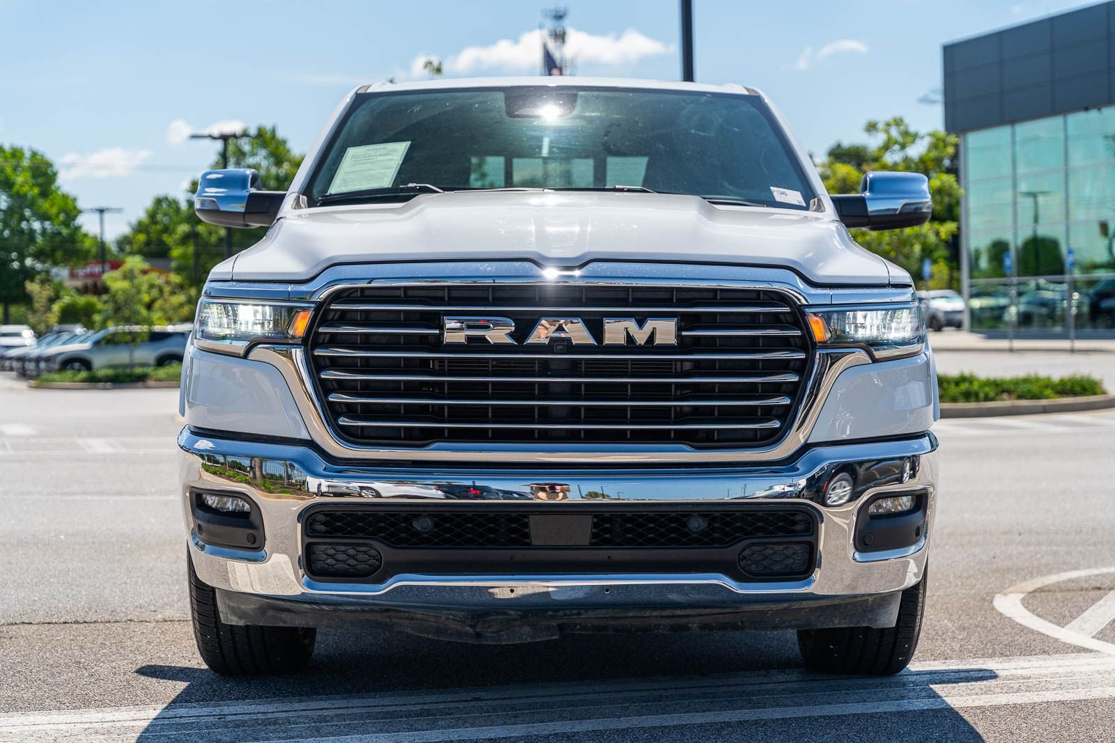 Used 2025 White Ram Laramie image 2