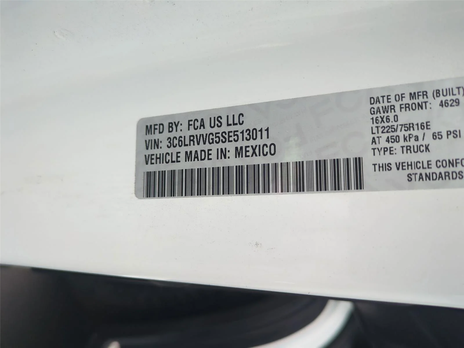 Used 2025 Bright White Clearcoat Ram Tradesman image 37