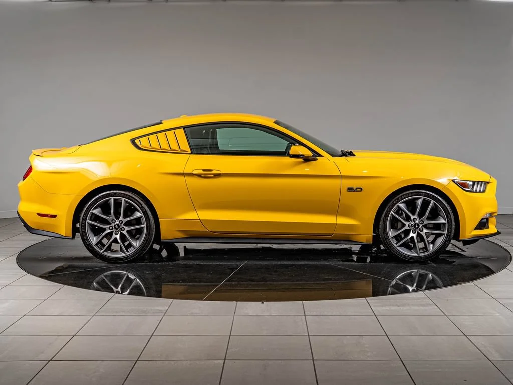 Used 2015 Yellow Ford GT Premium image 4
