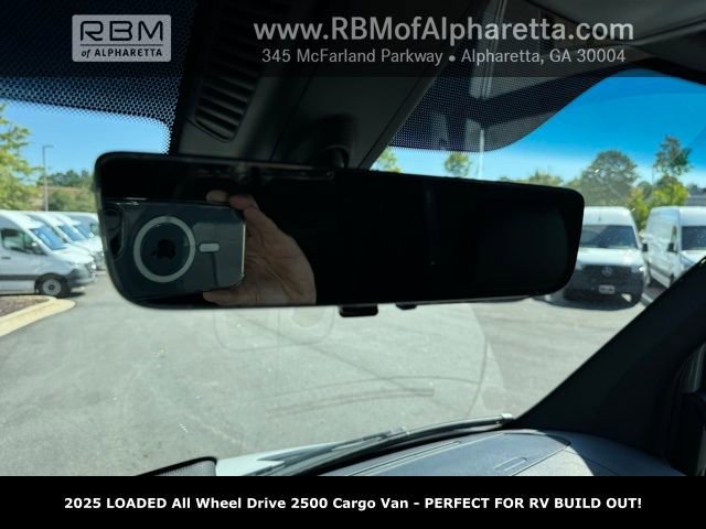 New 2025 Silver Gray Mercedes-Benz 2500 High Roof All Wheel Drive with 144 Wheel Base image 24