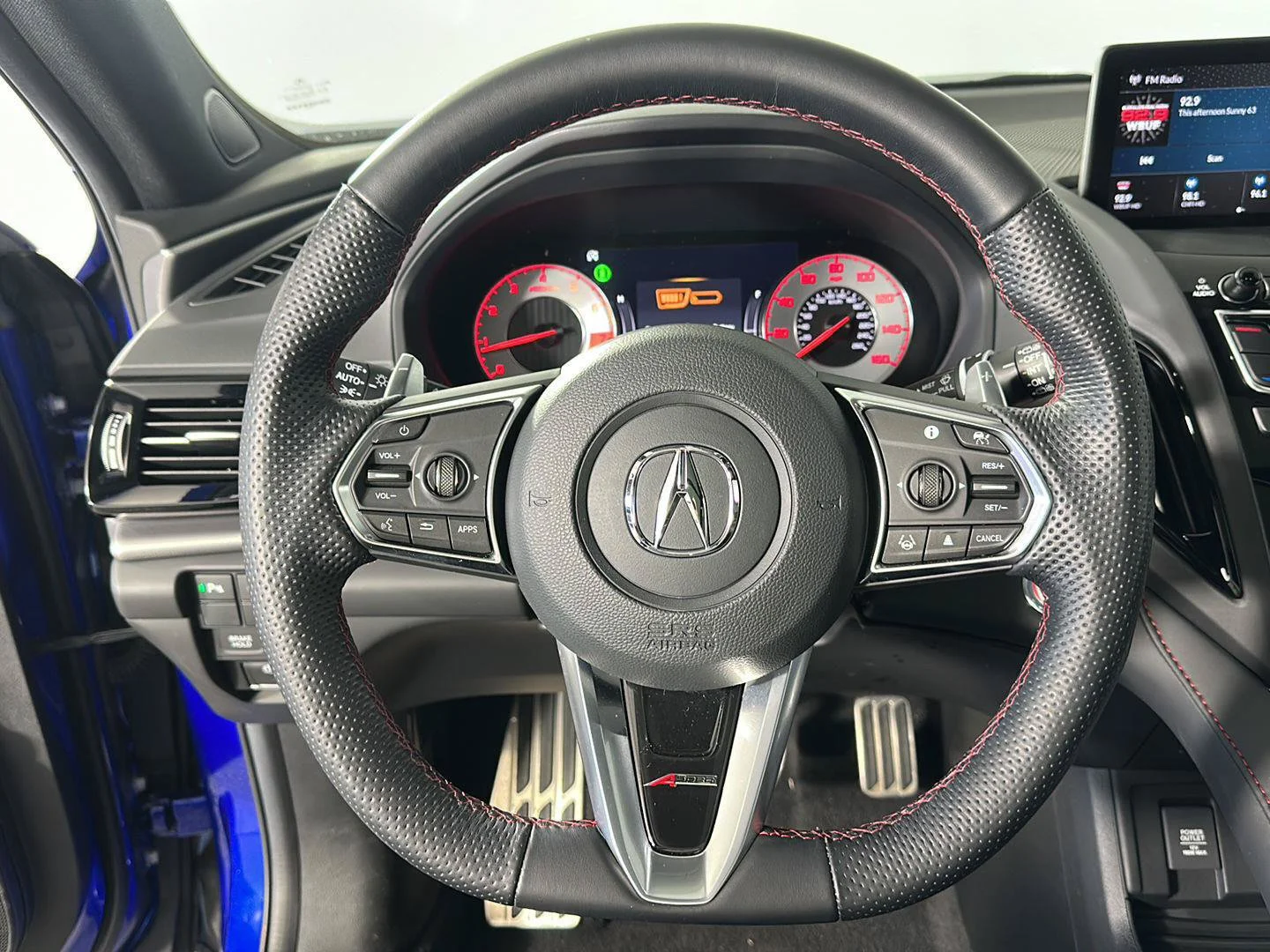 Used 2024 Apex Blue Pearl Acura SH-AWD A-SPEC image 39