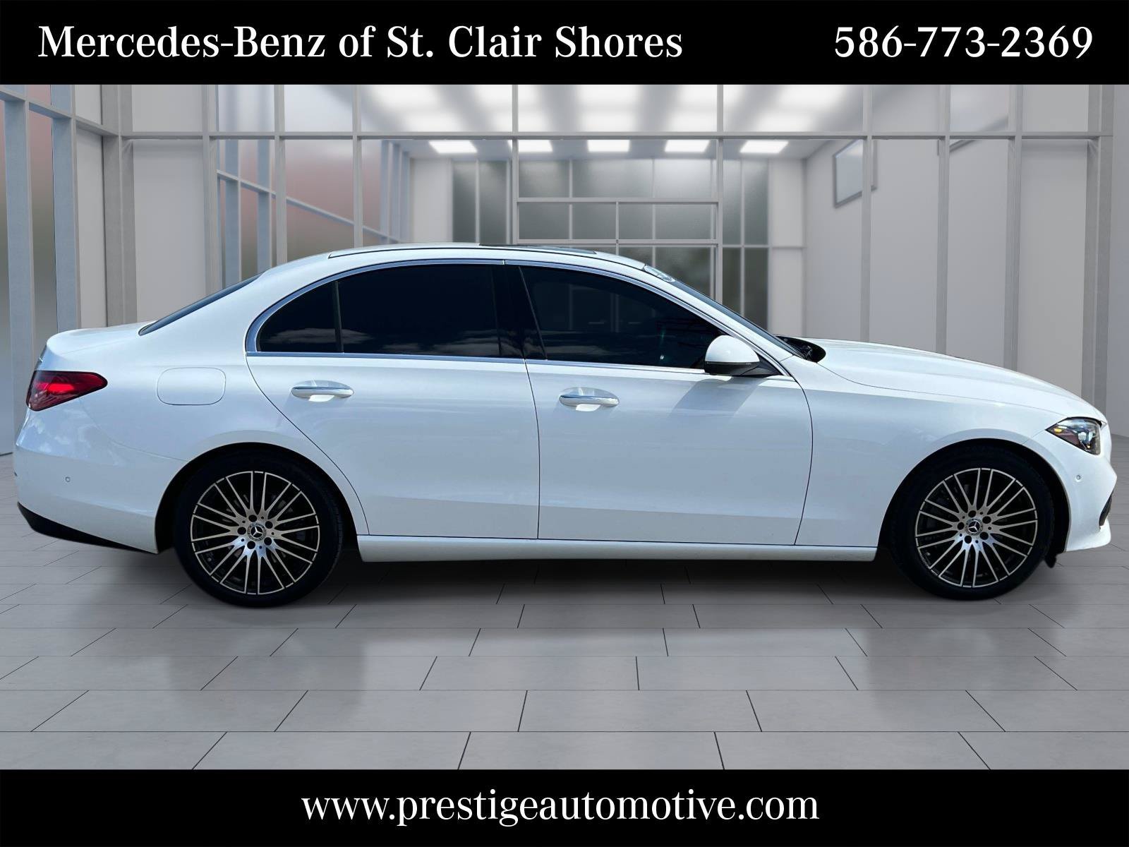 Certified Used 2023 White Mercedes-Benz C 300 image 7