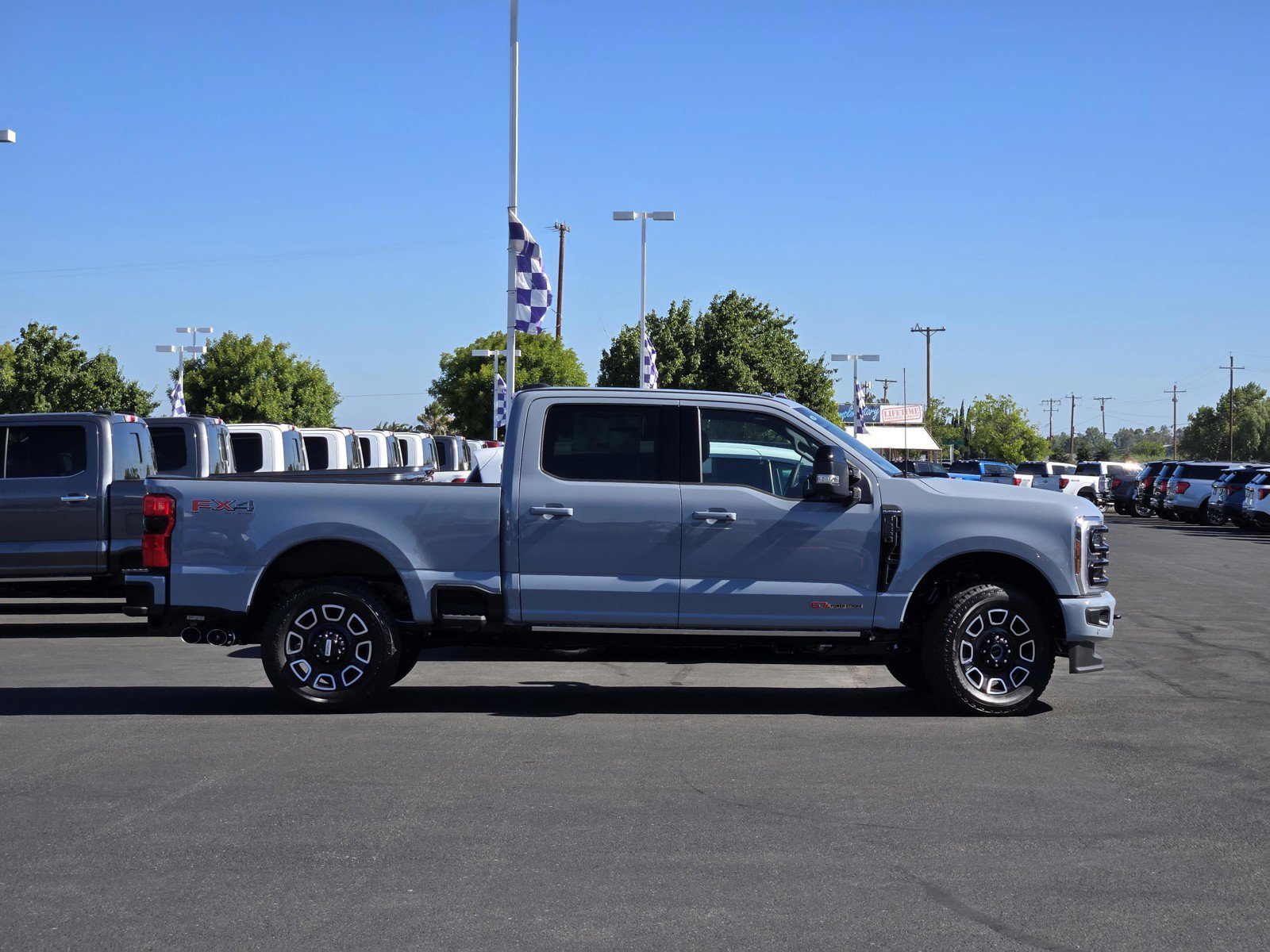 New 2026 Glacier Gray Metallic Tri-Coat Ford F-250® Platinum® image 3