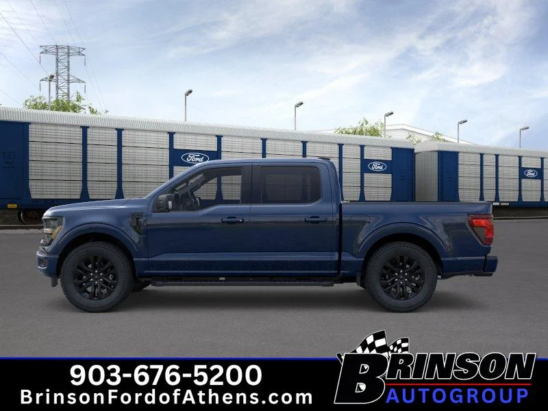 New 2026 Antimatter Blue Metallic Ford XLT image 3