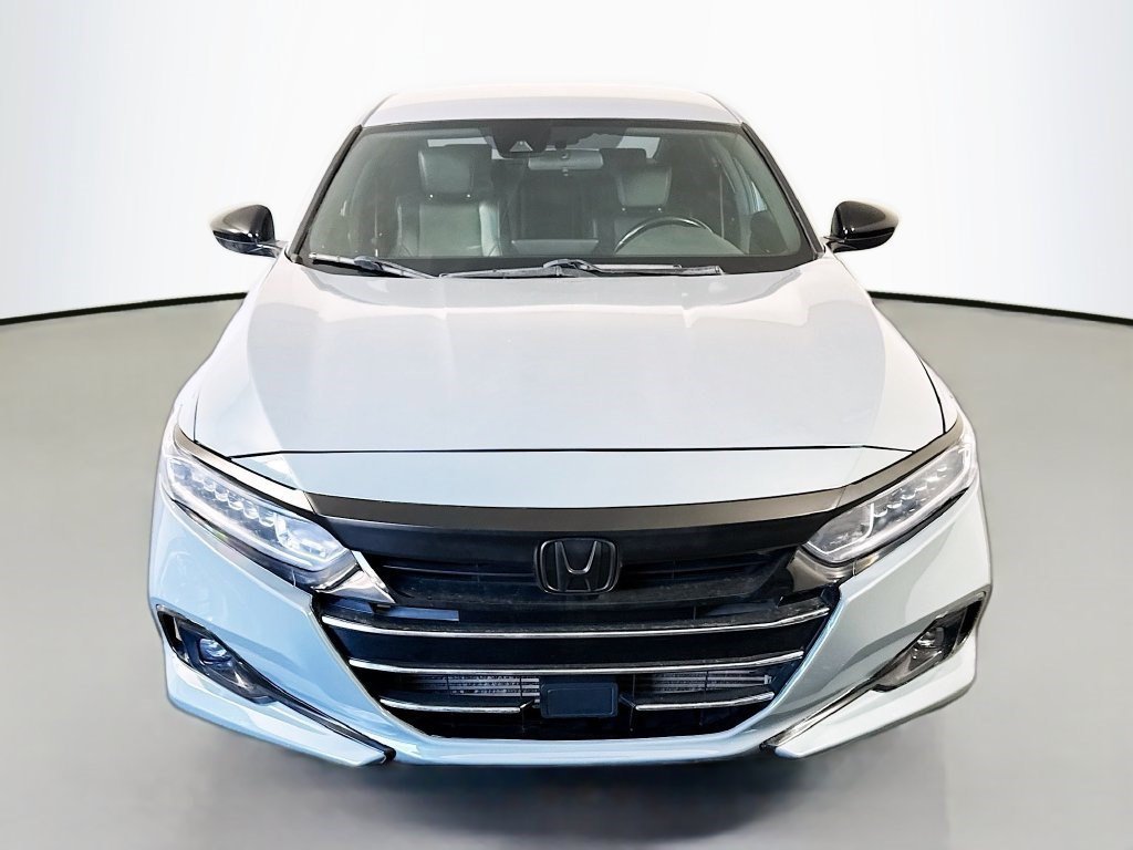 Used 2021 Lunar Silver Metallic Honda Sport image 2