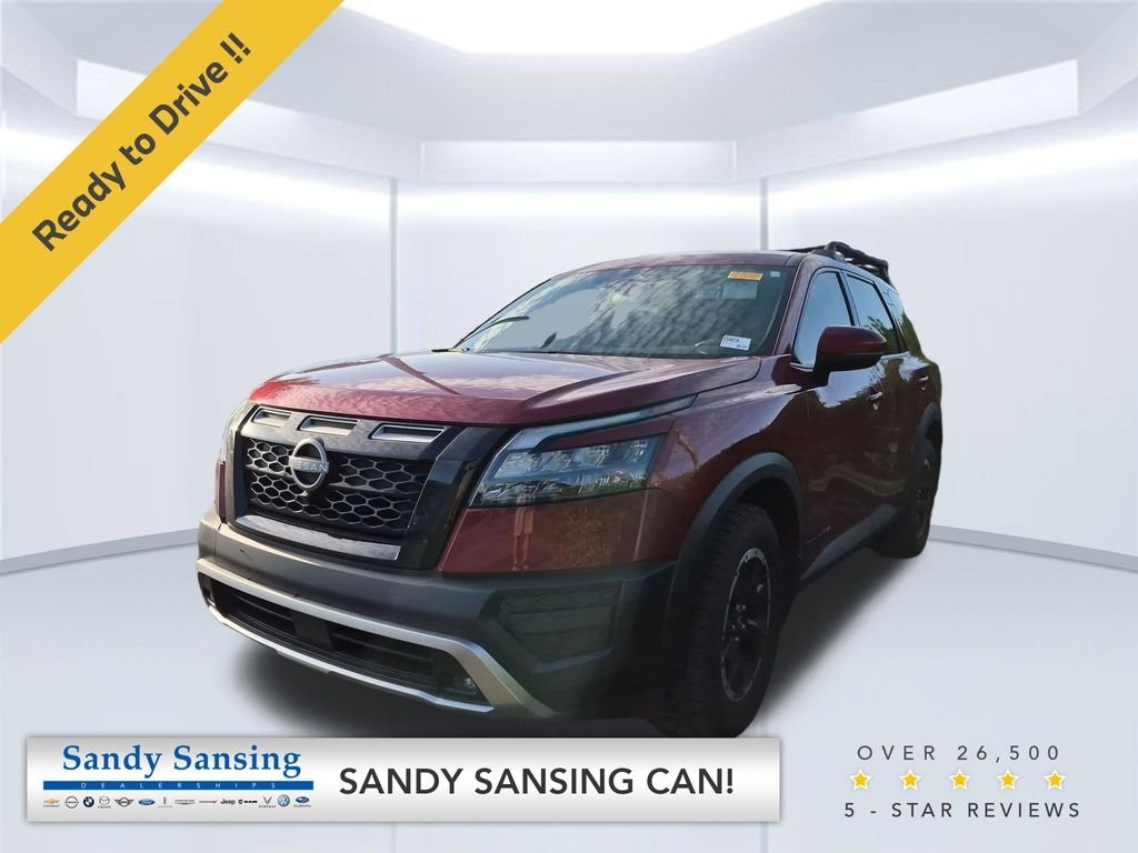 Certified Used 2025 Red Nissan Rock Creek image 1