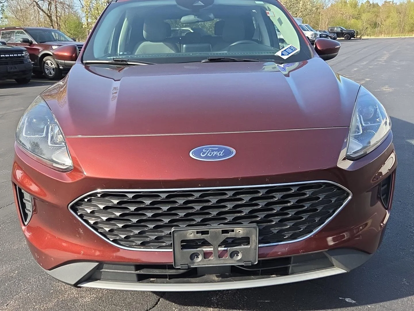 Used 2021 Ford Escape SE with VIN 1FMCU9G60MUB09228 for sale in Hamburg, NY