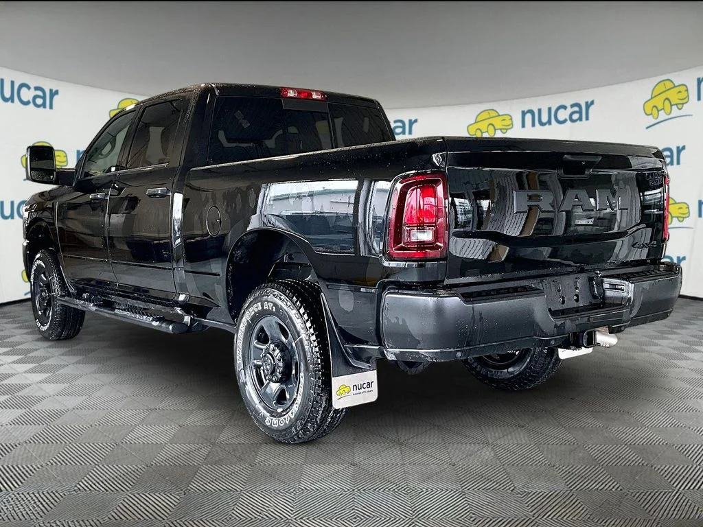New 2026 Diamond Black Crystal Pearlcoat Ram Tradesman image 4
