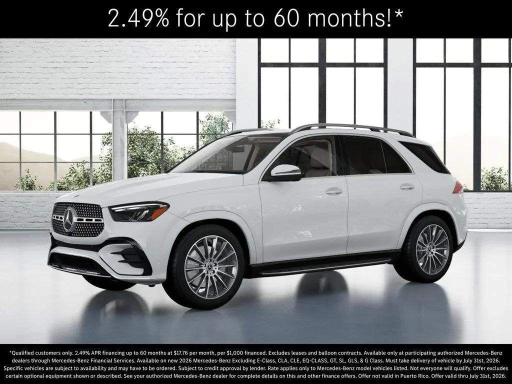 New 2026 Polar White Mercedes-Benz GLE 350 image 38