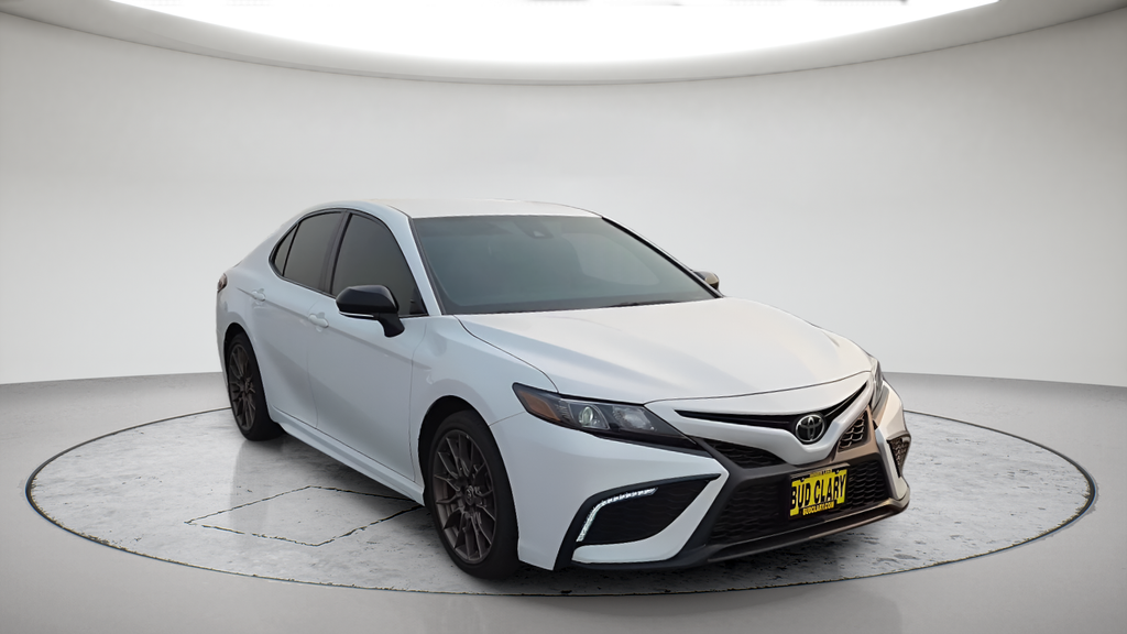 Used 2024 White Toyota SE Nightshade image 2
