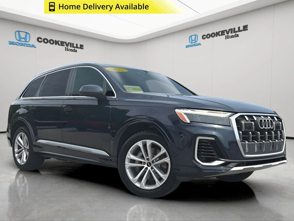 Used 2025 Waitomo Blue Metallic Audi 55 Premium Plus image 1