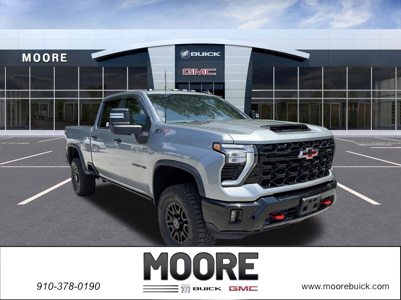 Used 2024 Sterling Gray Metallic Chevrolet ZR2 image 1