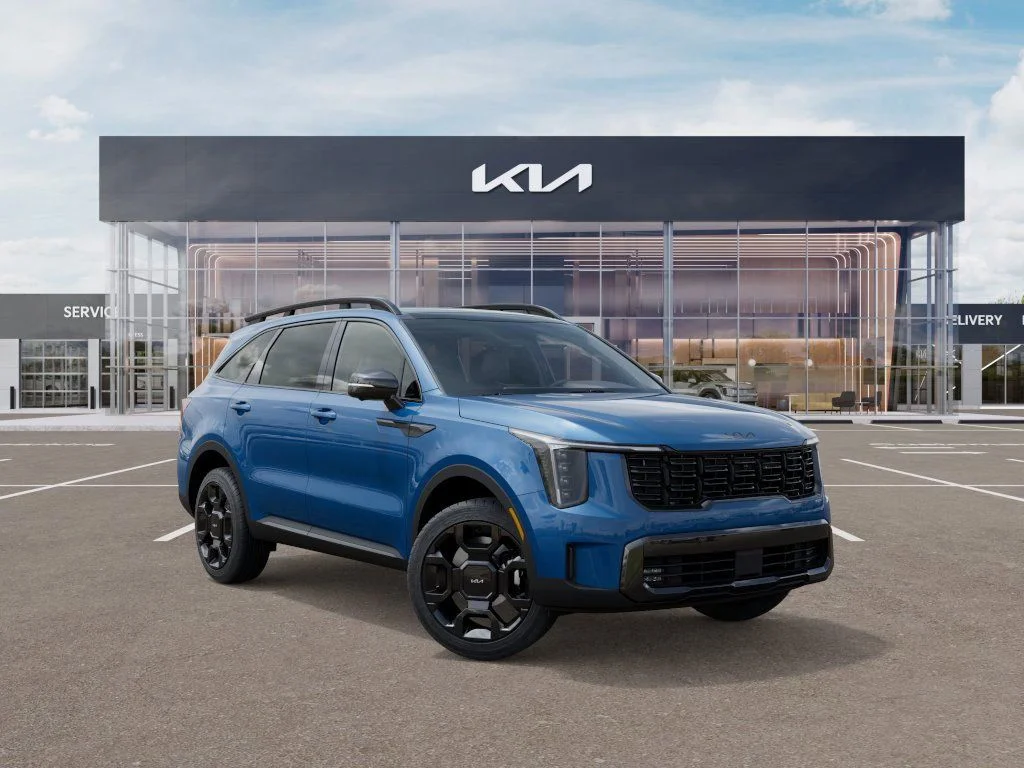 New 2026 Mineral Blue Kia X-Line SX Prestige image 8
