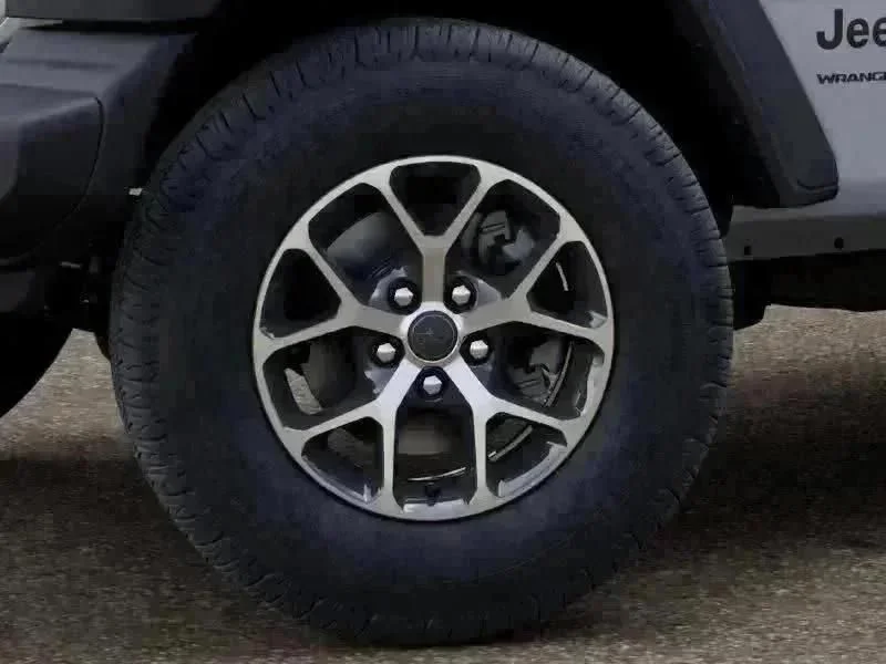 New 2026 Bright White Clear-Coat Exterior Paint Jeep Sport S image 4