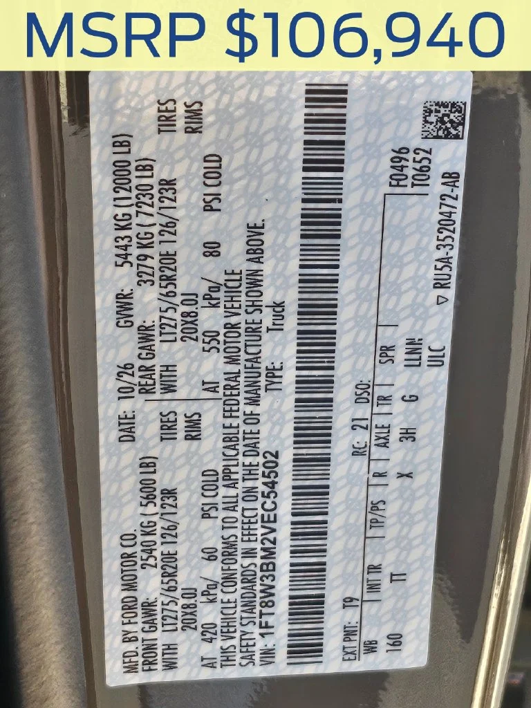 New 2027 Marsh Gray Metallic Ford F-350® Platinum® image 41