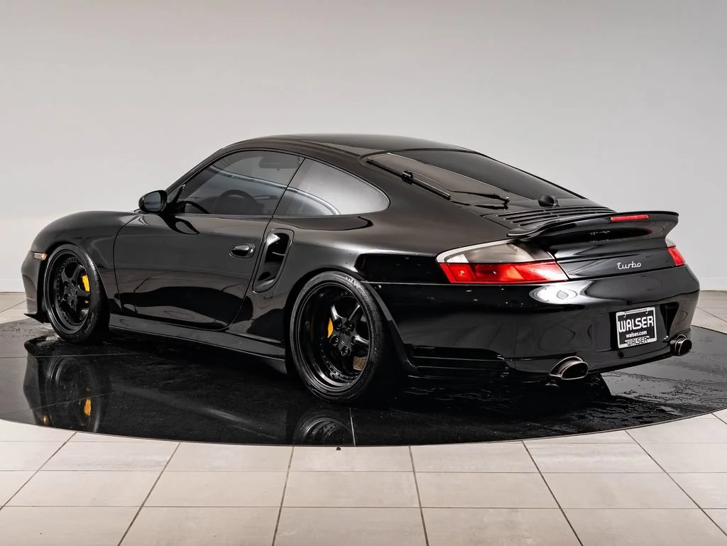 Used 2001 Black Porsche Turbo image 3
