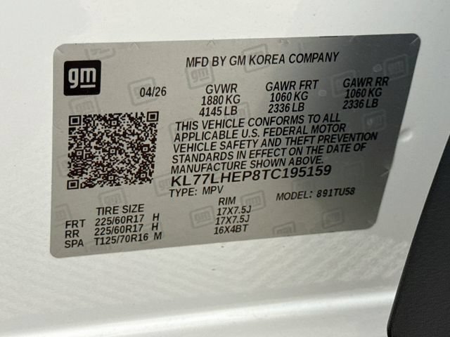 New 2026 Summit White Chevrolet LT image 32