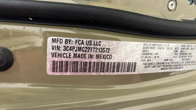 New 2026 41 Exterior Paint Jeep Overland image 28