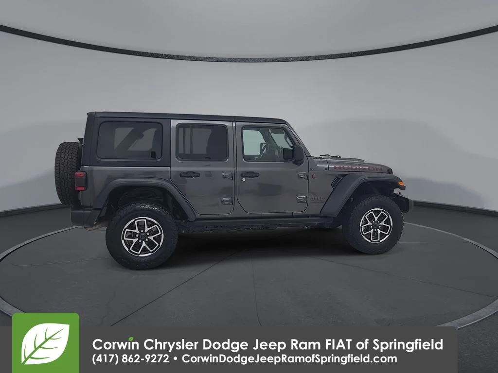 Certified Used 2025 Gray Jeep Rubicon image 16