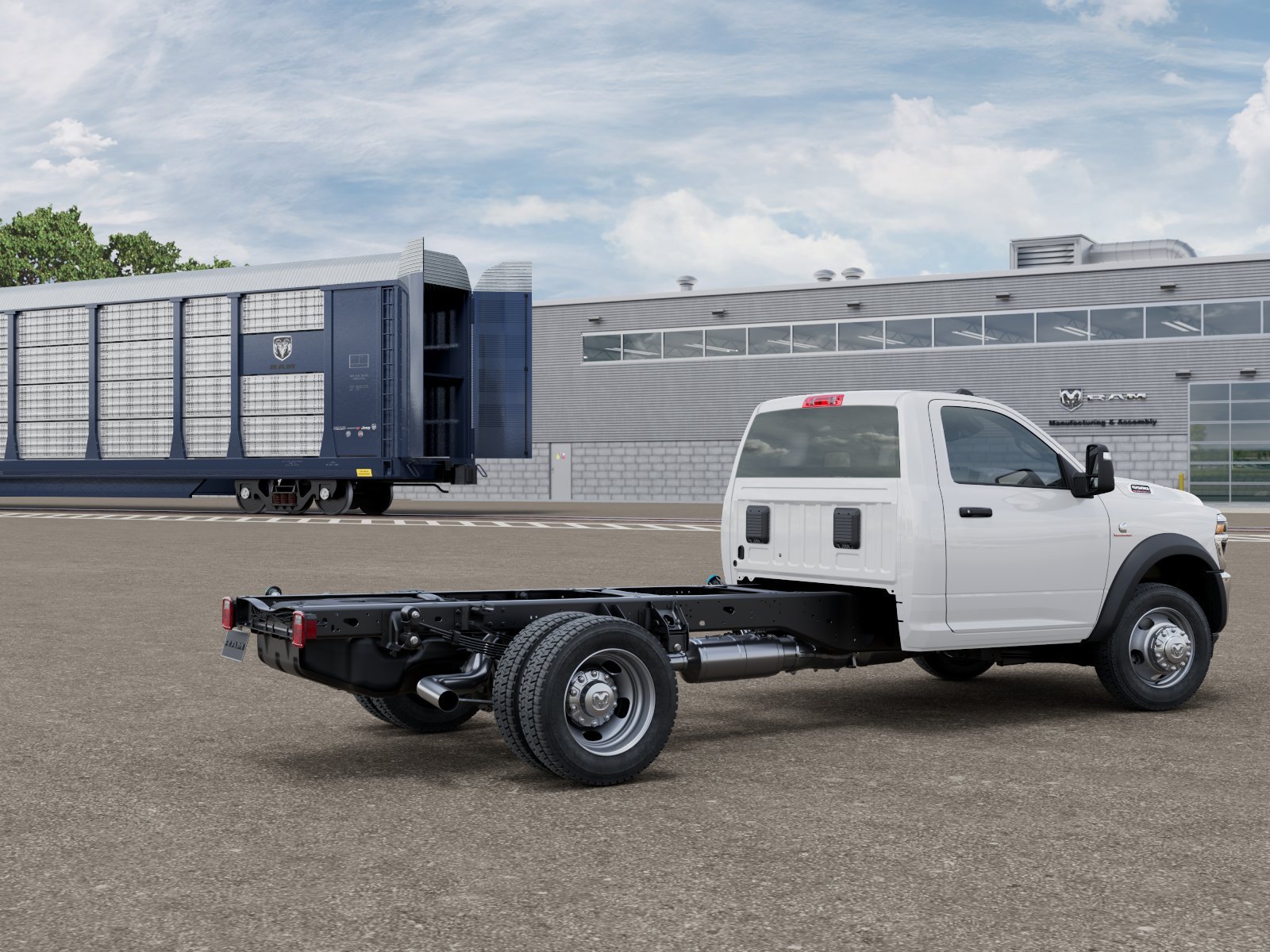New 2027 Bright White Clear-Coat Paint RAM TRADESMAN image 2