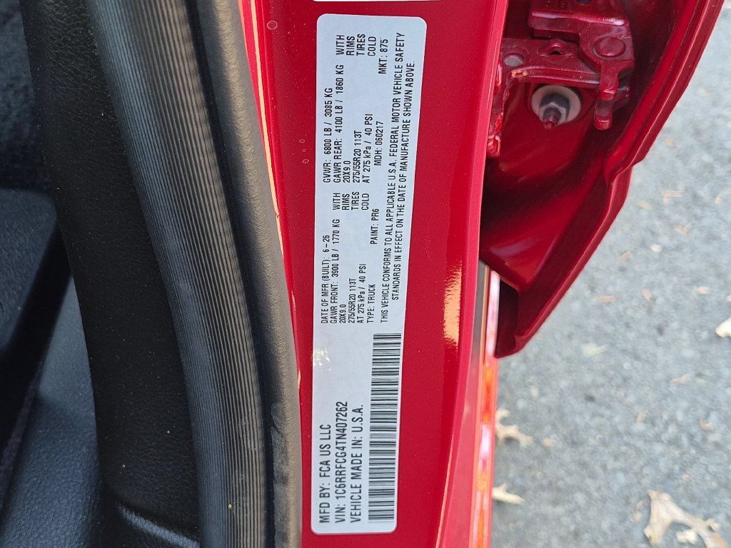 New 2026 Molten Red Pearl-Coat Exterior Paint RAM Express image 28