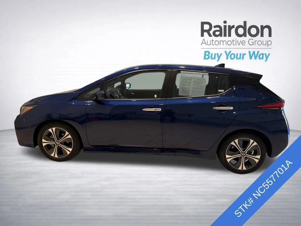 Used 2022 Nissan LEAF SV with VIN 1N4AZ1CV3NC557701 for sale in Kirkland, WA