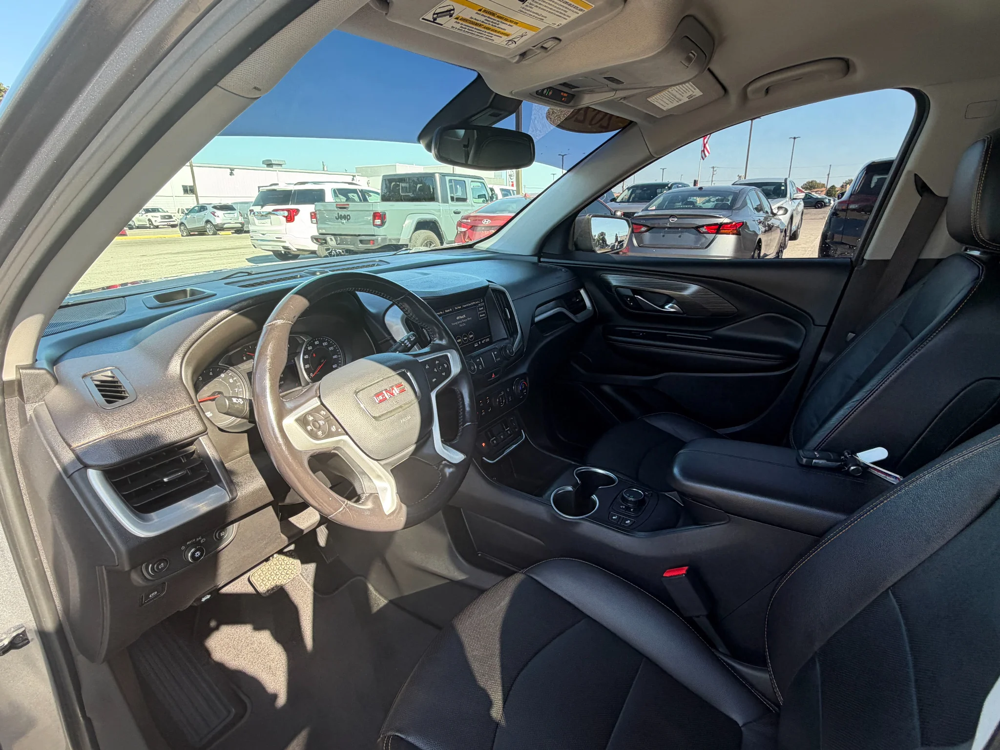 Used 2020 Satin Steel Metallic GMC SLT image 21