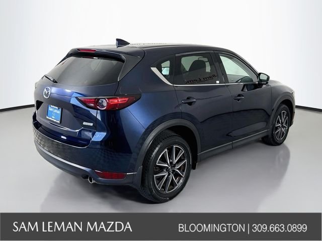 Used 2018 Blue Mazda Grand Touring image 7