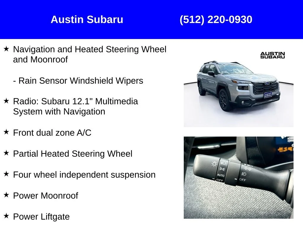 New 2026 Silver Subaru Premium image 17