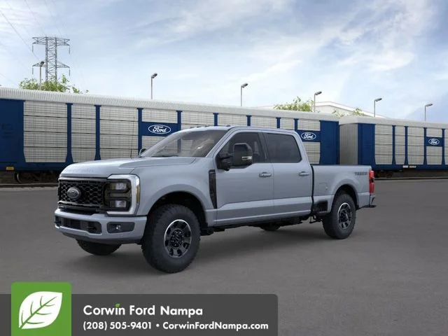 New 2026 Glacier Gray Metallic Tri-Coat Ford Lariat image 2