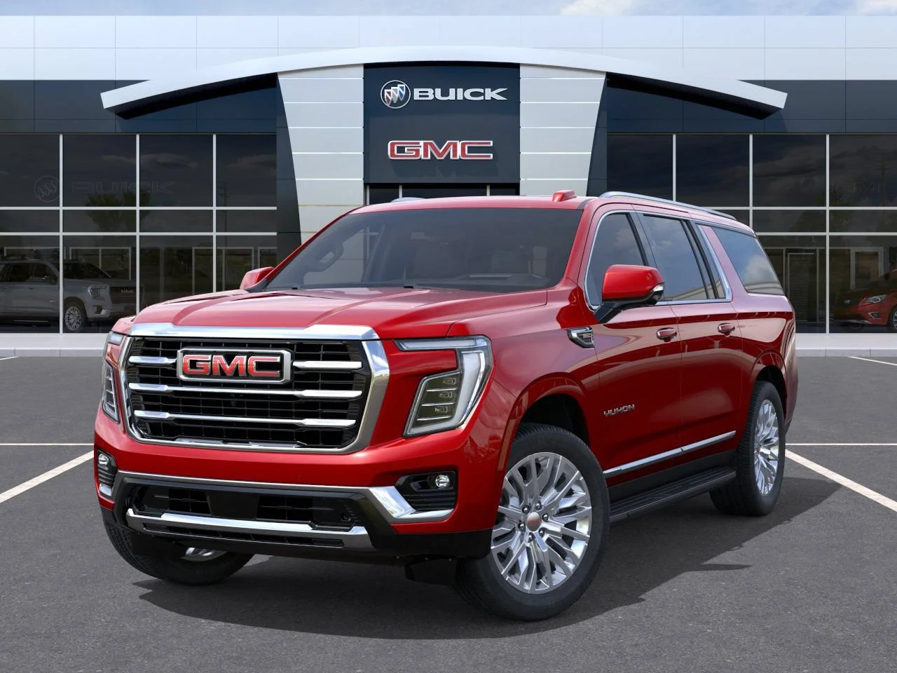 New 2026 Volcanic Red Tintcoat GMC Elevation image 6