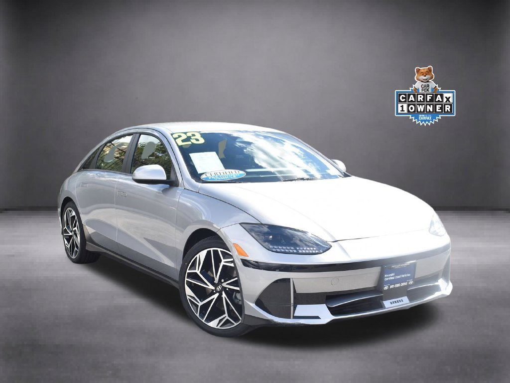 Certified 2023 Hyundai IONIQ 6 SEL with VIN KMHM34AA6PA047248 for sale in Moreno Valley, CA