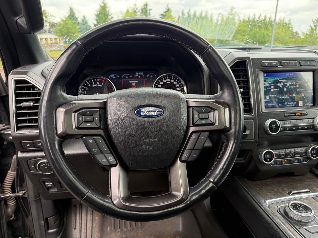 Used 2021 Agate Black Metallic Ford Limited image 10