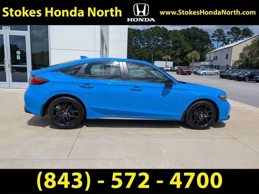 Certified Used 2025 Blue Honda Sport image 7