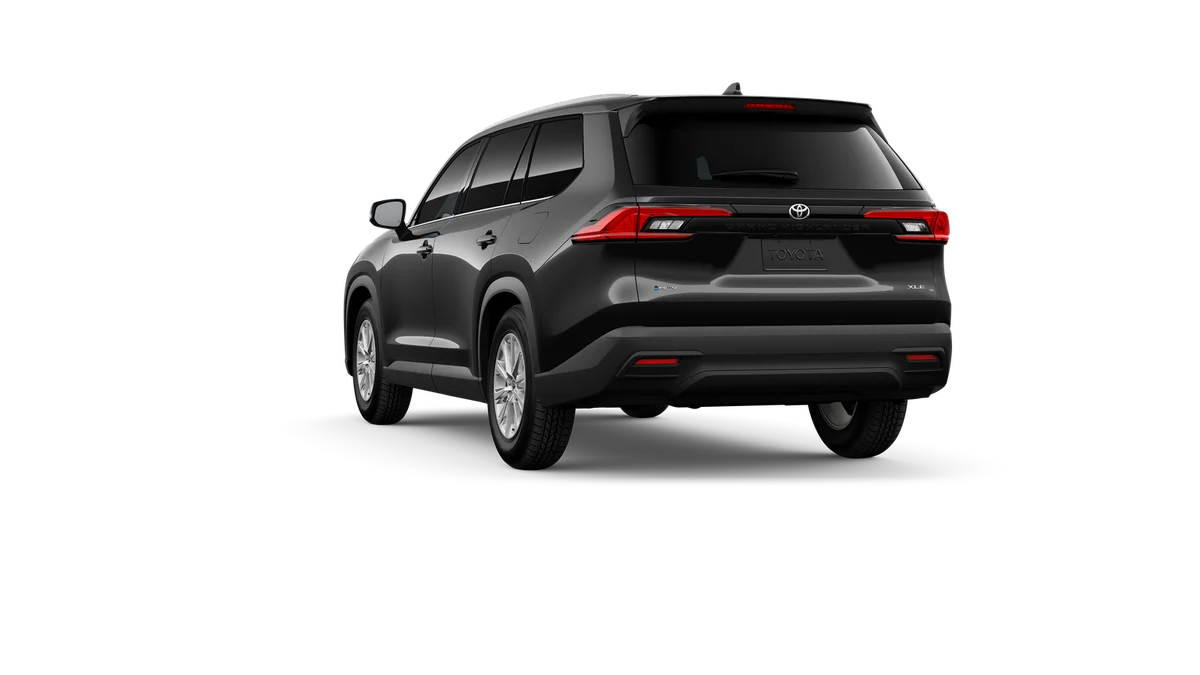 New 2026 Midnight Black Metallic Toyota Hybrid XLE image 7