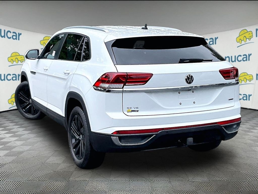 Used 2023 White Volkswagen 3.6L V6 SE w/Technology image 2