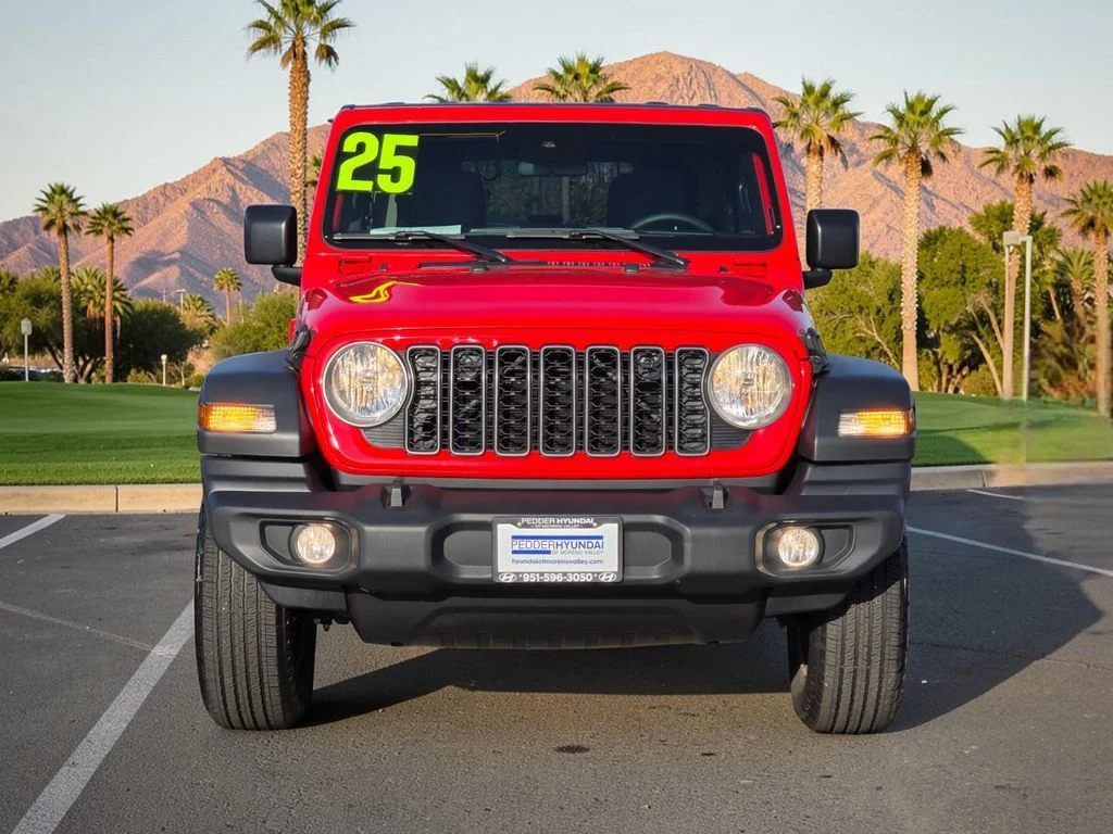 Used 2025 Red Jeep Sport S image 2