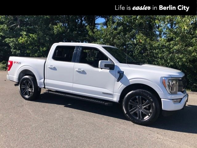 Used 2021 Oxford White Ford Lariat image 1
