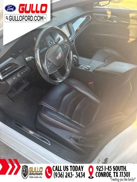 Used 2019 Crystal White Tri-Coat Cadillac 3.0L Twin Turbo Sport image 9