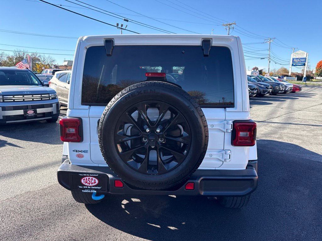 Used 2024 White Jeep Sahara 4xe image 6