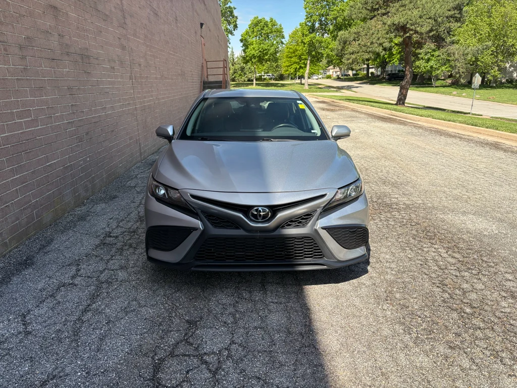 Used 2024 Celestial Silver Metallic Toyota SE image 8