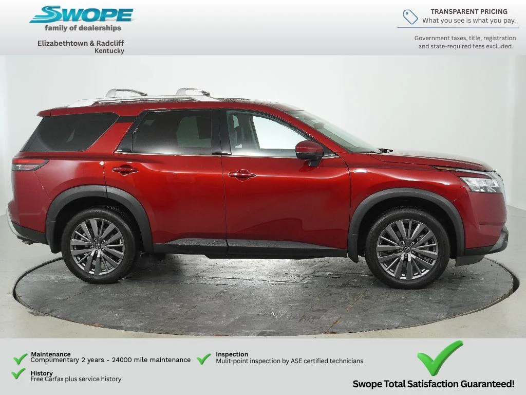 Used 2024 Scarlet Ember Nissan SL image 3